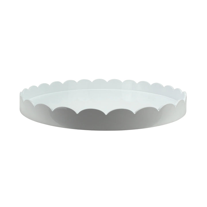 Scalloped Round Edge Tray | Large